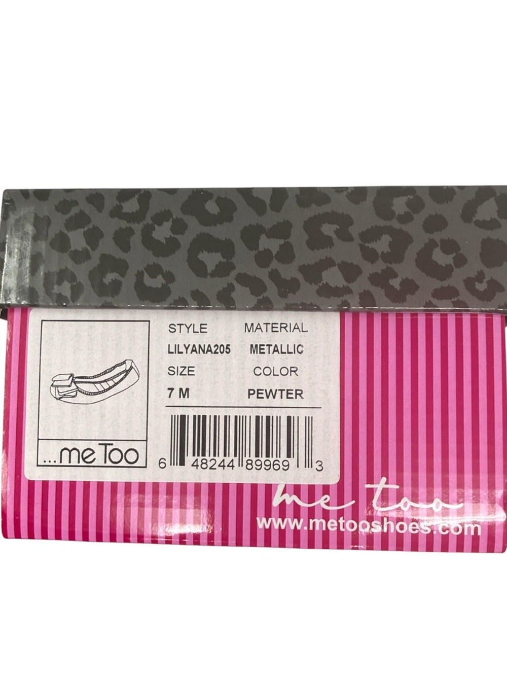 me Too Lilyana 205 Slip On Flats in Pewter - Picture 8 of 10